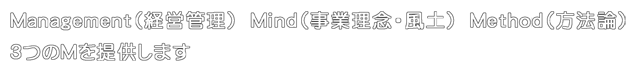 ManagementiocǗj@MindiƗOEyj@Methodi@_j@R̂l񋟂܂